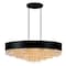 Cwi Lighting Medina 15 Light Drum Shade Chandelier With Black Finish 5687P30-22-101 - alternate 1